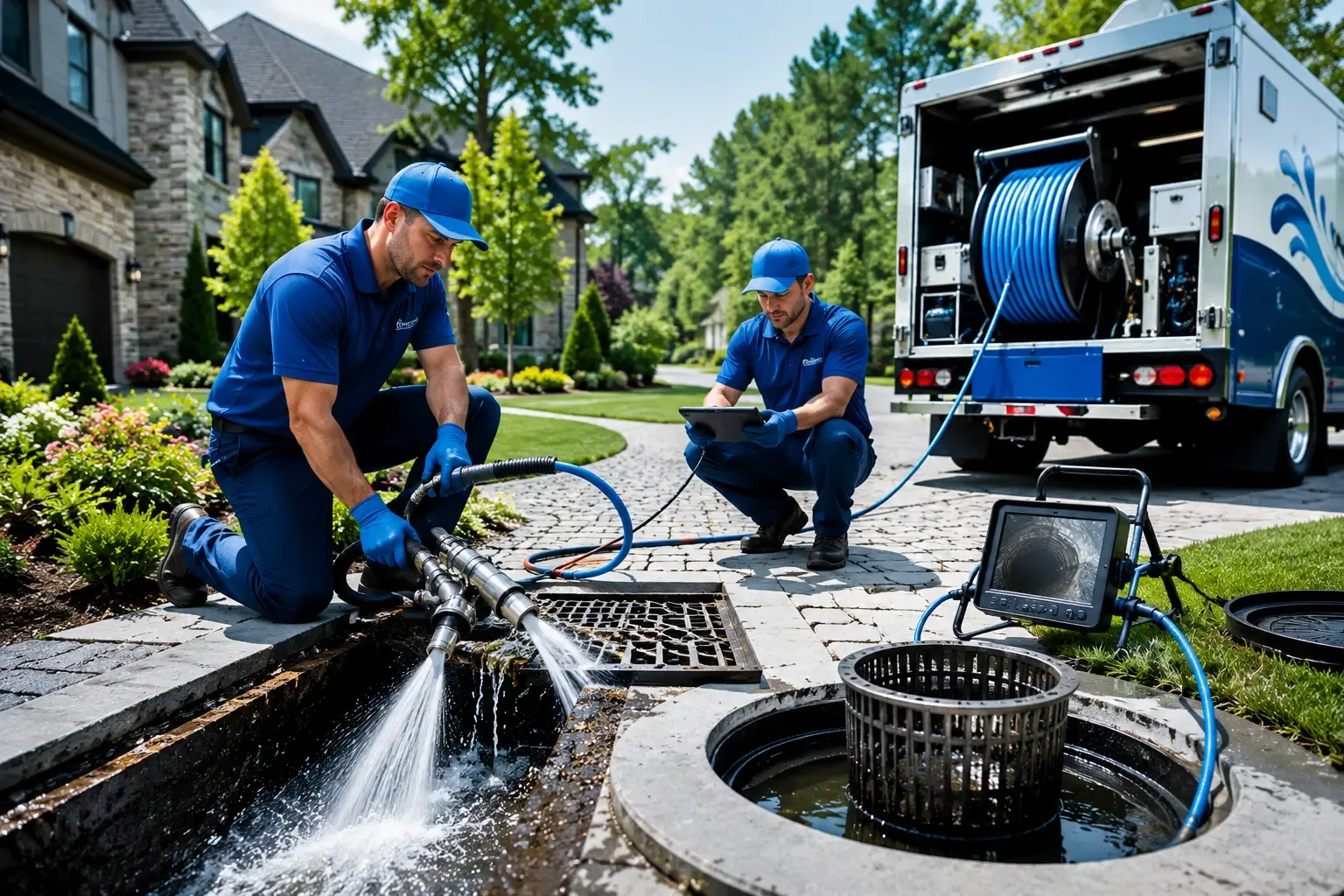 Local outdoor drain cleaning professionals in Centerville, AR